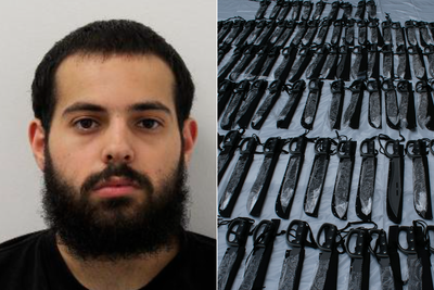 Man pleads guilty to importing zombie knives and selling them to children