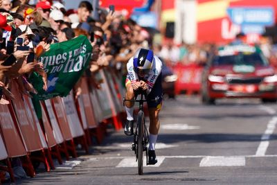 Primoz Roglic cuts Enric Mas’ overall lead as Stefan Kung wins Vuelta a Espana time trial