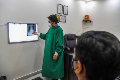 An AI-Designed Lung Fibrosis Drug Shifted Aging Clocks in 42 Patients, but Proof of Slower Aging Is Missing
