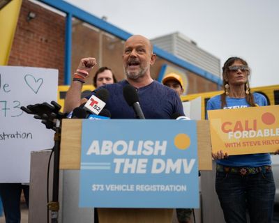 Steve Hilton vows to abolish California DMV if elected governor