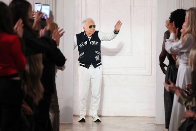 The Ralph Lauren Post-Show Wave Is Back, and It's Still the Best Ten Seconds of Fashion Week