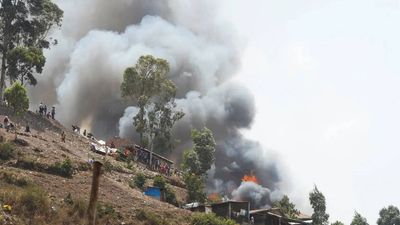 At least 24 schoolchildren killed after fire engulfs schools in rebel-controlled Congo