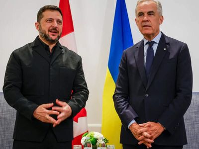 Canada agrees C$350 million air defense package for Ukraine, Carney says