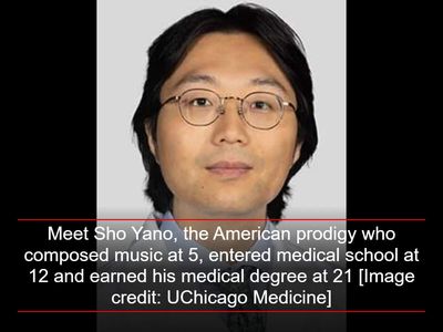 Meet Sho Yano, the American prodigy who composed music at 5, entered medical school at 12 and earned his medical degree at 21