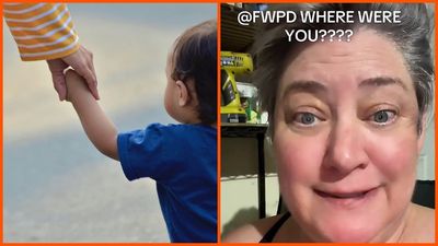 Texas woman says she found a toddler alone on the road outside her house and called the police. But they allegedly never showed up
