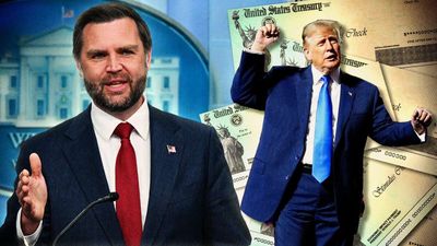 Trump and Vance's Plan To Bribe Voters With $5,000 Checks Shows MAGA Is Out of Ideas