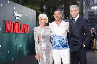 Pierce Brosnan says feud with MobLand’s Tom Hardy was a ‘storm in a teacup’
