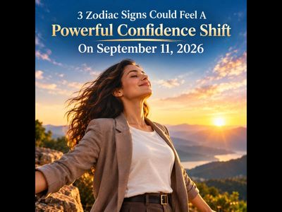 3 zodiac signs could experience a powerful confidence boost on September 11, 2026, as the Virgo New Moon brings clarity, self-belief and a fresh perspective