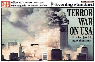 'Terror war on USA': How The Standard covered 9/11 as London marks 25th anniversary