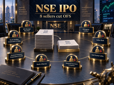 NSE IPO: 8 selling shareholders trim stake sale as offer size cut by over 15%, RHP shows