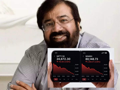 Watch Nifty, Sensex fall together on iPhone Duo: Harsh Goenka joins Rs 3 lakh foldable iPhone debate