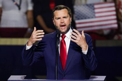JD Vance pitches himself as Trump’s political heir on day two of Republican midterm convention