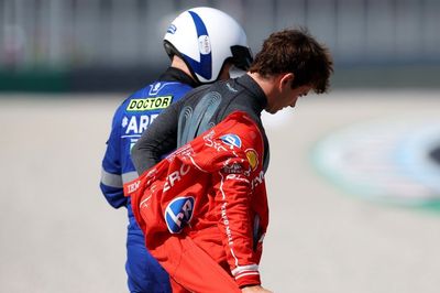 Charles Leclerc gives insight into eyesight problem after Monza F1 crash