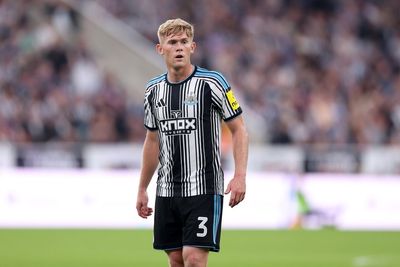 Lewis Hall commits future to Newcastle after Manchester United transfer links
