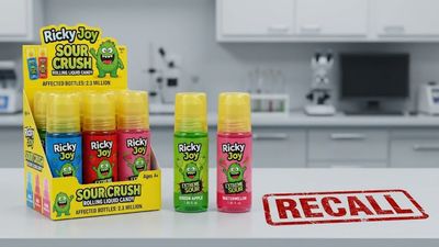 Sour Crush Candy Recall Covers 2.3 Million Bottles Whose Rolling Ball Can Detach and Become a Choking Hazard