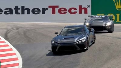 Spotted: Toyota GR GT Benchmarking Against GR GT3 At Laguna Seca