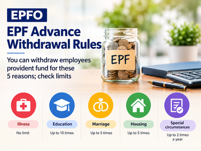 EPF advance rules: You can withdraw EPF money for these 5 reasons; check limits