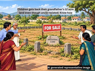 Uncle opposed claim to grandfather’s 12-acre land after father’s name was removed; Supreme Court gives relief to children