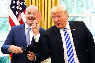 Gianni Infantino snubs US investigation into Fifa’s Trump links