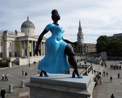 A rollicking statue, Beryl’s buddies and a swimming pool in a roundabout – the week in art