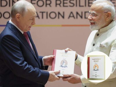 What is Thirukkural? 2,500-year-old ancient Tamil text written by poet Thiruvalluvar that PM Modi gifted to Vladimir Putin before BRICS Summit