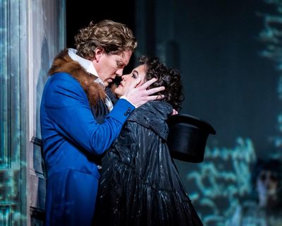 Don Giovanni review – reality recedes in visually dizzying Mozart tour de force