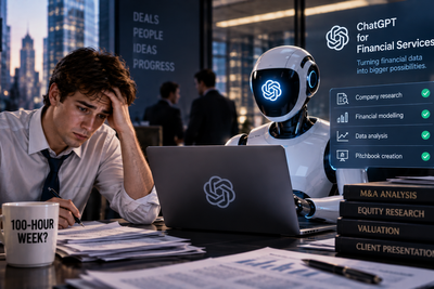 OpenAI Just Built 'ChatGPT for Finance Bros' That Could Cut Down the 100-Hour Work Week: Here's How