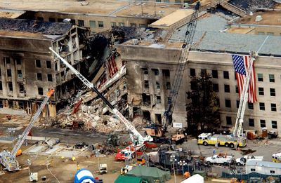 He was at his desk at the Pentagon on 9/11. As the chaos unfolded, he refused to leave