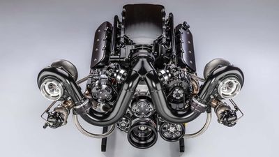 This Twin-Turbo V8 Crate Engine Makes 1,200 HP Without Race Fuel