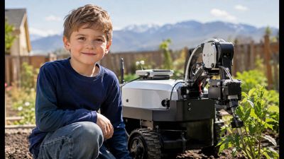 Meet Soren Plante, the 5-year-old Utah inventor who became the world’s youngest active patent holder with a commercially useful gardening robot