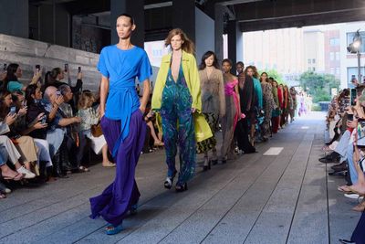 NYFW Day One: DVF's New Era, Tommy Hilfiger's Star Turn and Tory Burch's Sunken Garden