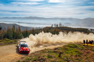 WRC Chile: Solberg leads Evans as overnight rain provides curveball