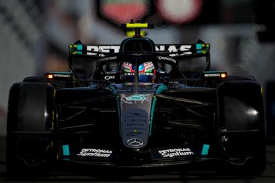 F1 Spanish GP: Kimi Antonelli leads tricky second practice as Arvid Lindblad crashes