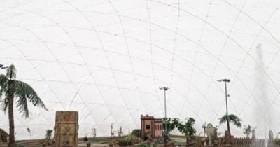 Dozens of naked people play under dome at Scottish crazy golf course