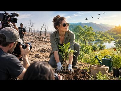 Psychology says celebrities who care about ecological restoration may be seeking more than just environmental change