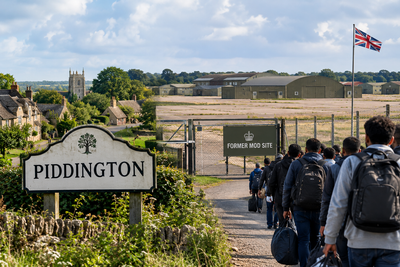 Is Piddington the Next Ceuta? Tiny UK Village Fears Being Overwhelmed by 1,256 Male Asylum Seekers