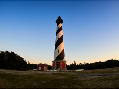 When this North Carolina lighthouse was built in 1870, the Atlantic was 1,500 feet away. By 1999, it was just 60 feet away, so engineers moved the 4,830-ton tower 2,900 feet inland