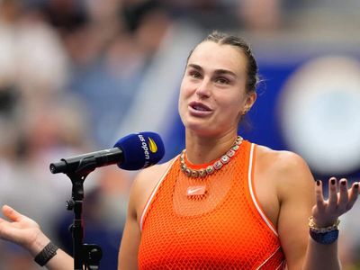 Sabalenka sets up US Open final against Rybakina as No. 1 ranking slips away