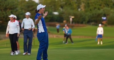Ciganda rises to the occasion as Europe and US parry and joust in Solheim Cup