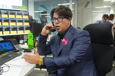 Michael McIntyre, Hugh Grant and Helen Mirren among celebs on trading floor for 9/11 charity day