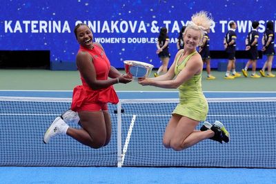 Taylor Townsend and Katerina Siniakova complete career grand slam together with US Open doubles title