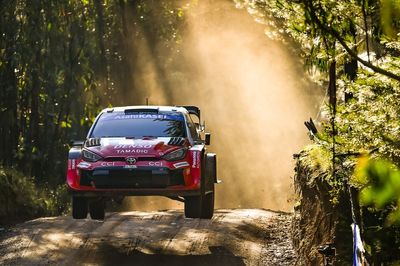 WRC Chile: Oliver Solberg extends rally lead as Evans pays road-order price