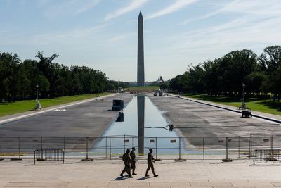 Trump’s contractor takes responsibility for Reflecting Pool damage despite president’s vandal claims
