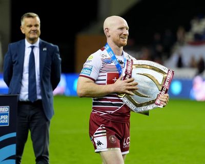 Liam Farrell leads from front as Wigan crush Catalans to secure League Leaders’ Shield