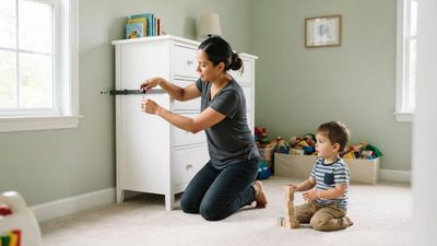 About 9,000 FJTJBSI Dressers Sold on Amazon Are Recalled Because They Can Tip Over and Trap Children