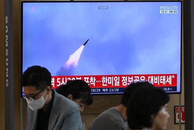 North Korea fires ballistic missiles after calling US-South Korea-Japan military drills ‘provocative’