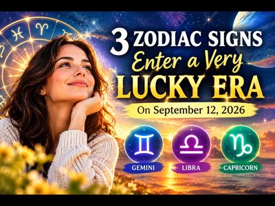 3 zodiac signs could finally catch a break and enter a luckier chapter on September 12, 2026