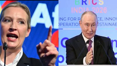 Vladimir Putin says events in Europe, like AfD's win in Germany, caused by Western globalists