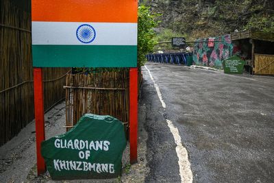 Satellite images show China advancing into contested India border territory as Xi travels to New Delhi