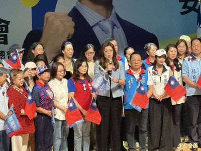 鄭麗文轟綠「寒蟬效應」查水表、聲援蔣得立 蔣萬安同場不同台